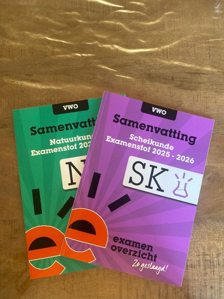 Examenbundels, VWO, Scheikunde, Ophalen of Verzenden, ExamenOverzicht