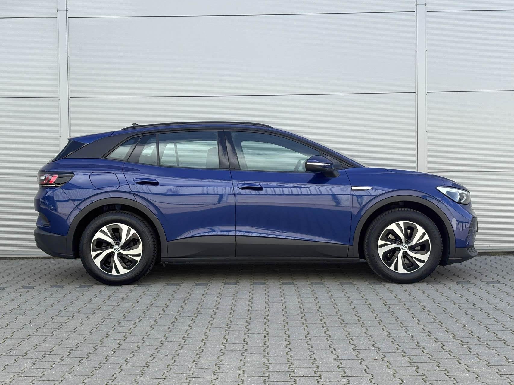 Volkswagen ID.4 City 52 kWh 148pk | SoH 91% | Trekhaak | Nav, Auto's, Automaat, 12 maanden, Gebruikt, Blauw