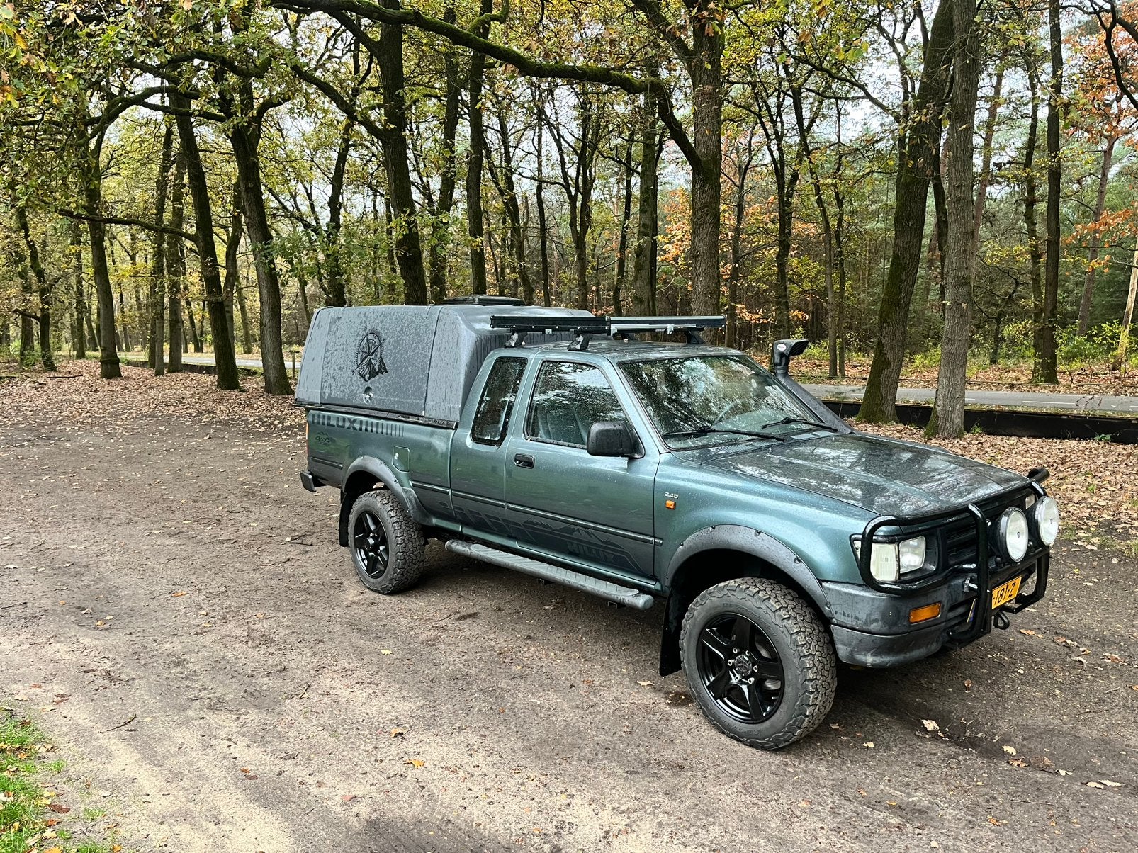 Volkswagen Taro 4x4 - PICK UP - Camper - (Toyota Hilux) 2.4D, Buscamper of Camperbus, Volkswagen, Tot en met 2, Particulier