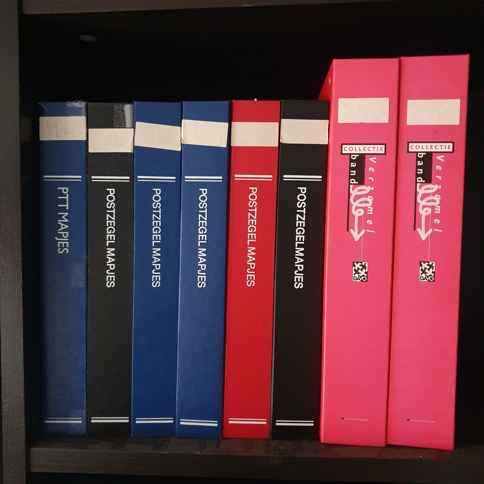 Postzegel mapjes 1 t/m 235 in albums, Ophalen of Verzenden