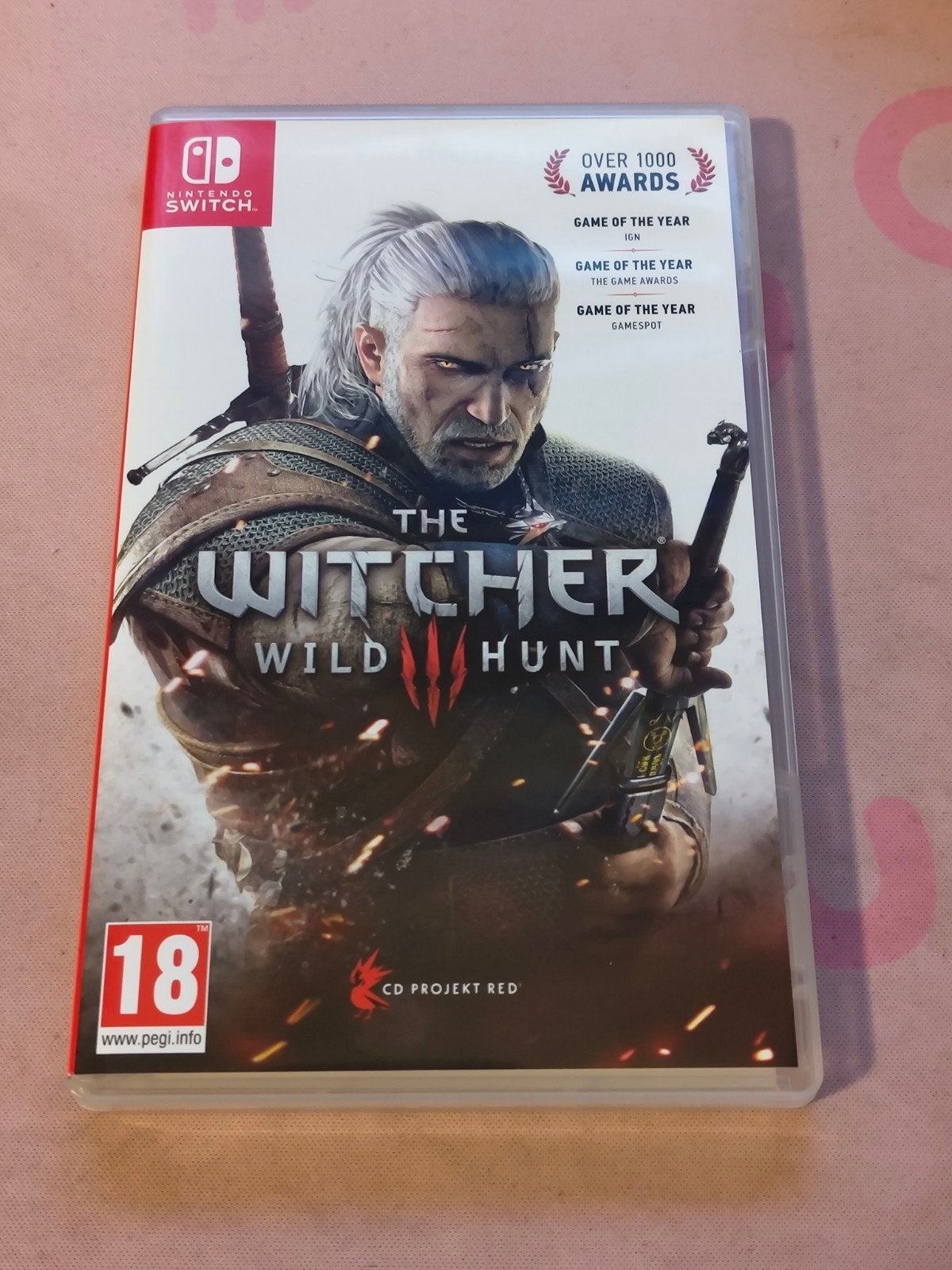 Witcher 3 voor nintendo switch 1 & 2, 1 speler, Ophalen, Zo goed als nieuw, Vanaf 18 jaar