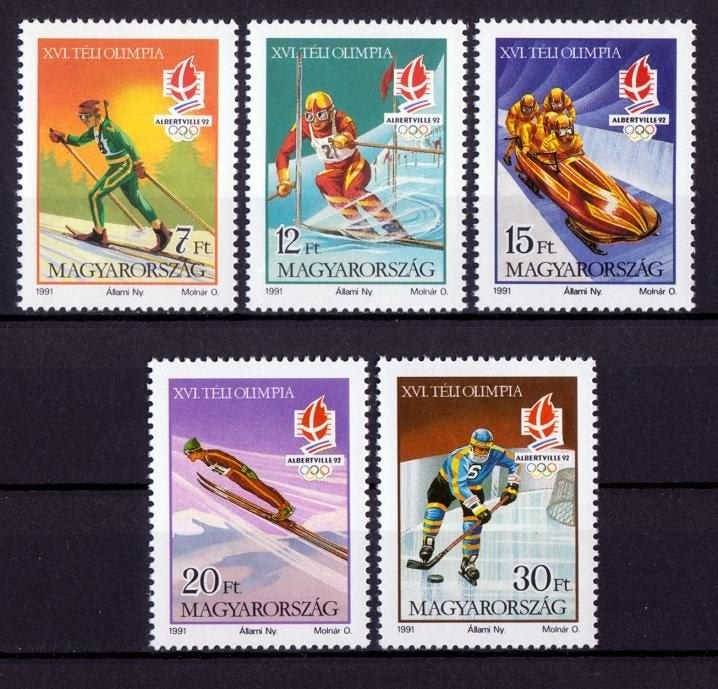 Hongarije, Sport, Olympische Spelen, Mi. 4175-4179 postfris, Verzenden, Postfris