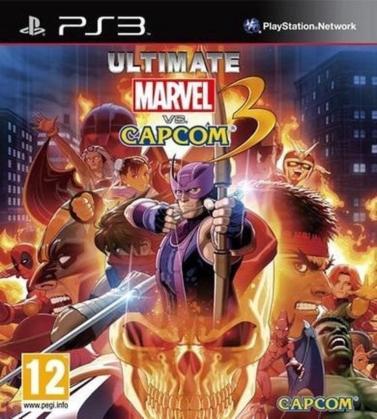 PS3- Ultimate Marvel vs Capcom 3 (Nieuwstaat), Spelcomputers en Games, Vechten, Verzenden, 2 spelers, Eén computer