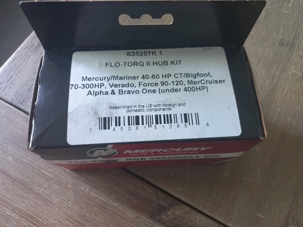 Mercury schroef hub, Ophalen of Verzenden, Nieuw, Motor en Techniek