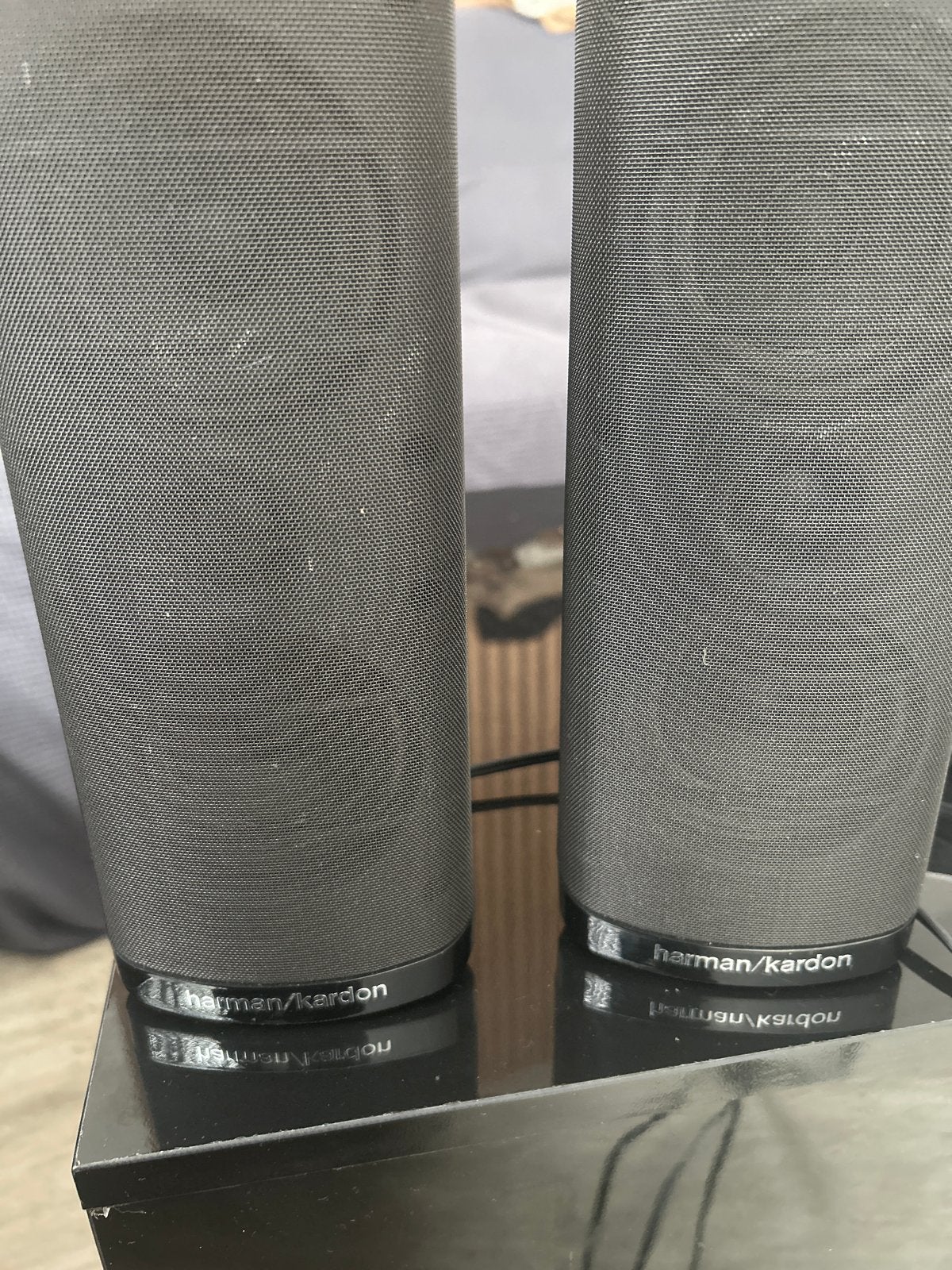 Harman Kardon Stereo Speakerset - Zwart, Ophalen, Stereo speakers, Gebruikt, Minder dan 60 watt