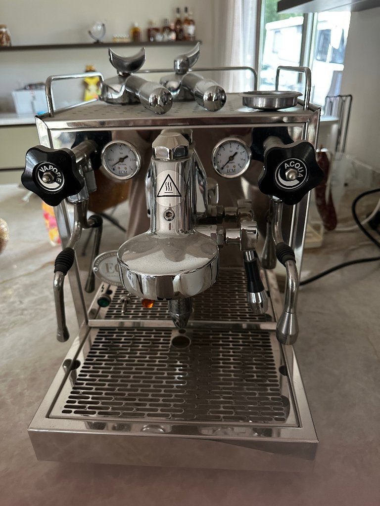 ECM Mechanika V Slim – Premium E61 Espressomachine (RVS), Ophalen, Gebruikt, 10 kopjes of meer, Koffiemachine