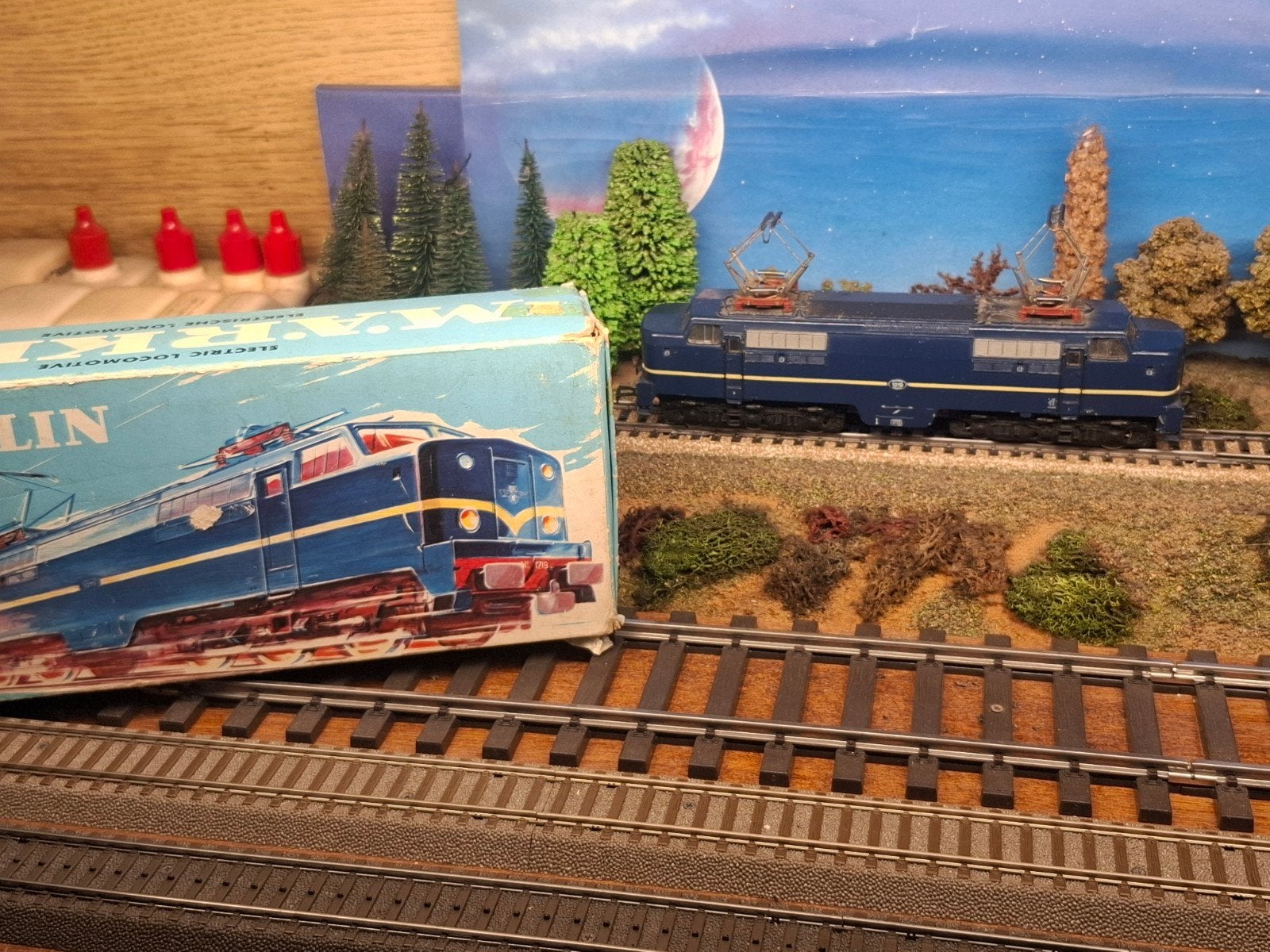 marklin 1200 elok in ovp 3051, Wisselstroom, Gebruikt, Locomotief, Analoog