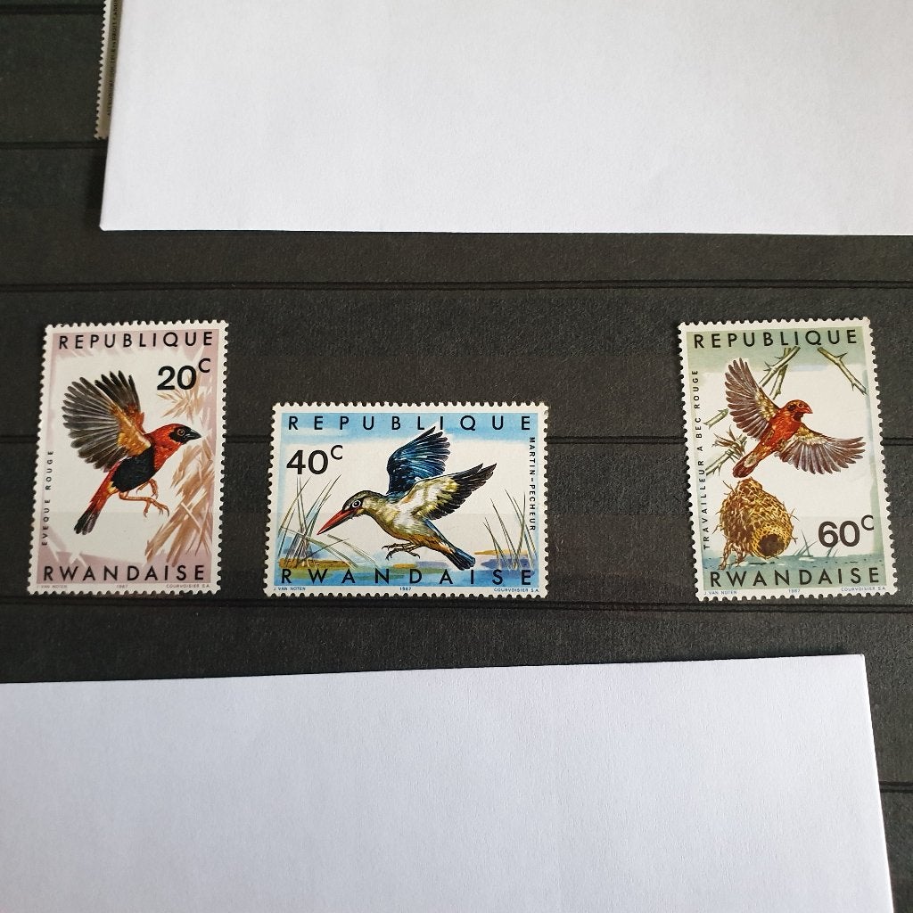 2348 rwanda vogel serie, Verzenden, Overige landen