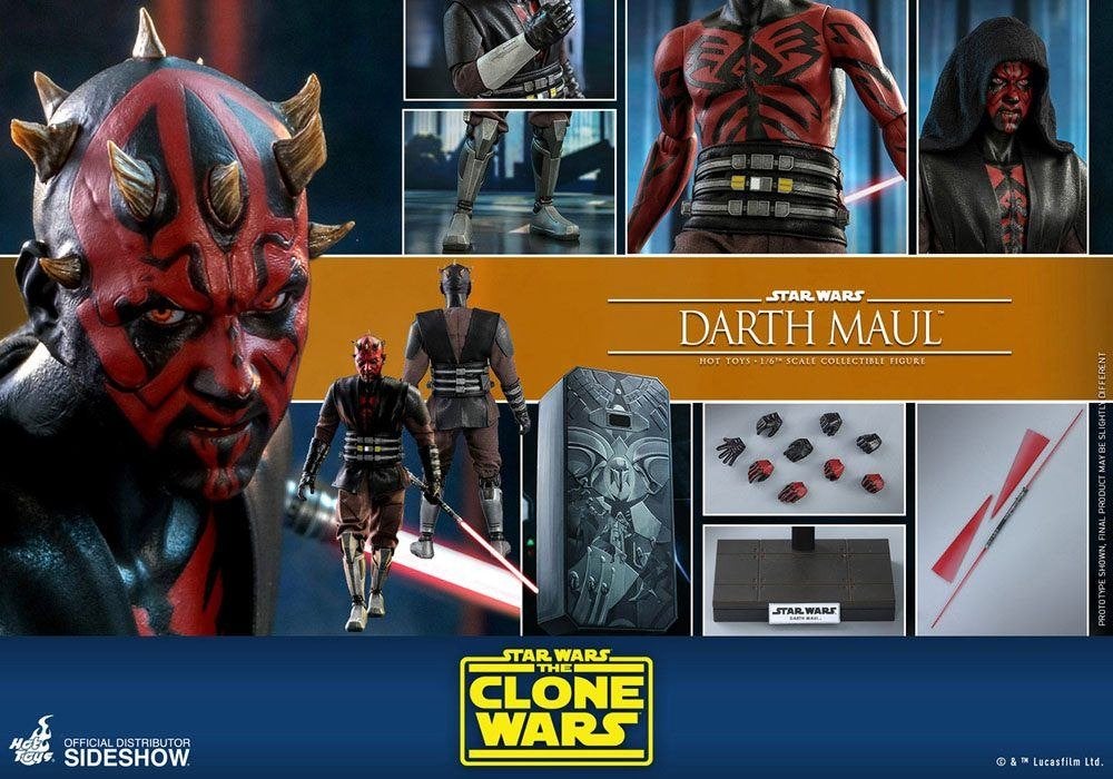 Hot Toys SW The Clone Wars Darth Maul TMS024, Verzamelen, Star Wars, West Campus 1 76863 Herxheim (DE), Heo GmbH, Nieuw, Ophalen of Verzenden