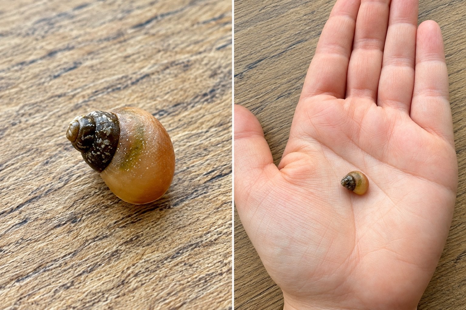 Jonge Achatina fulica Jadatzi – Afrikaanse reuzenslakken, Amfibie, 0 tot 2 jaar