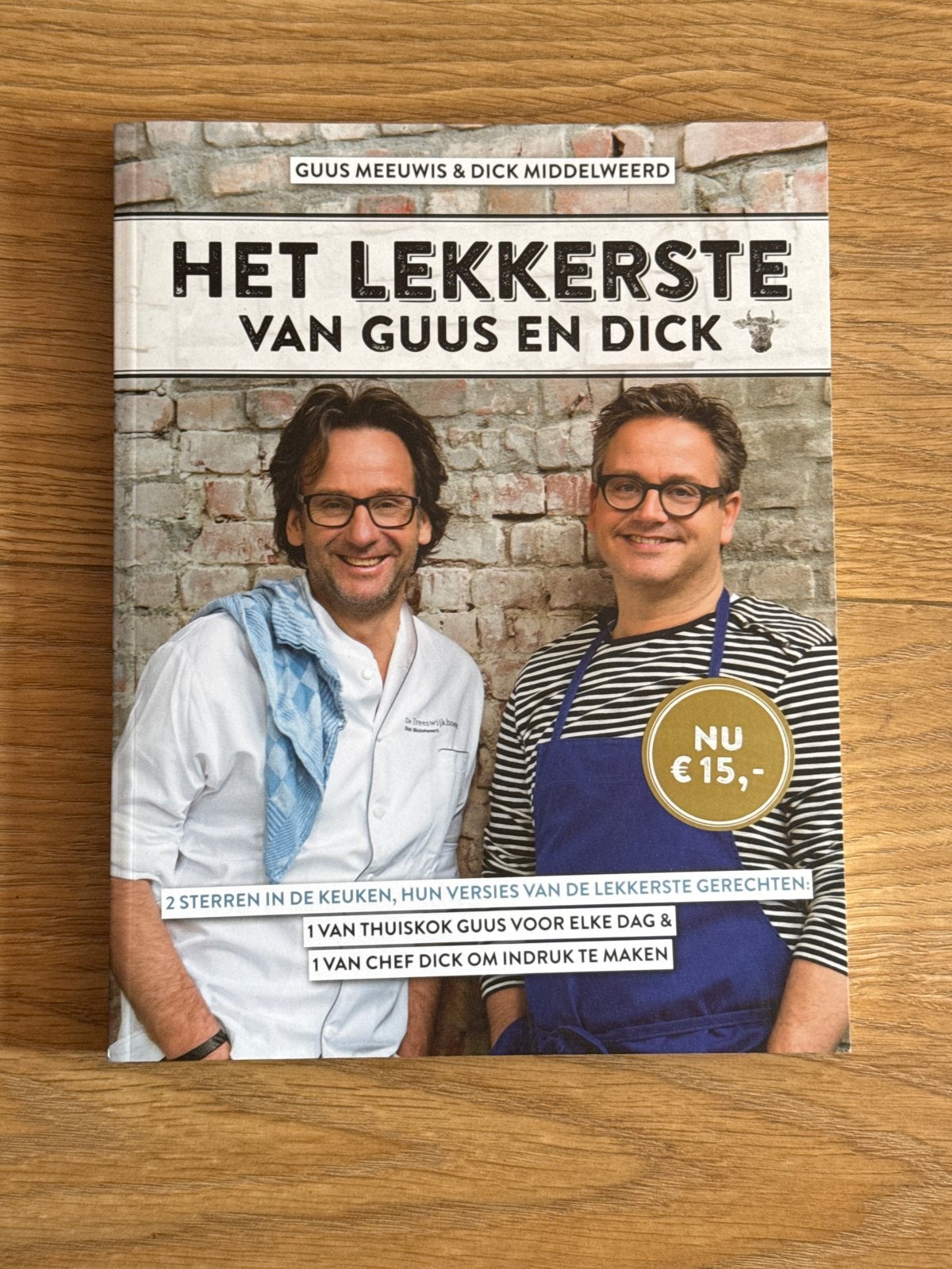 Het Lekkerste van Guus en Dick - Kookboek, Voorgerechten en Soepen, Ophalen of Verzenden, Zo goed als nieuw, Gezond koken