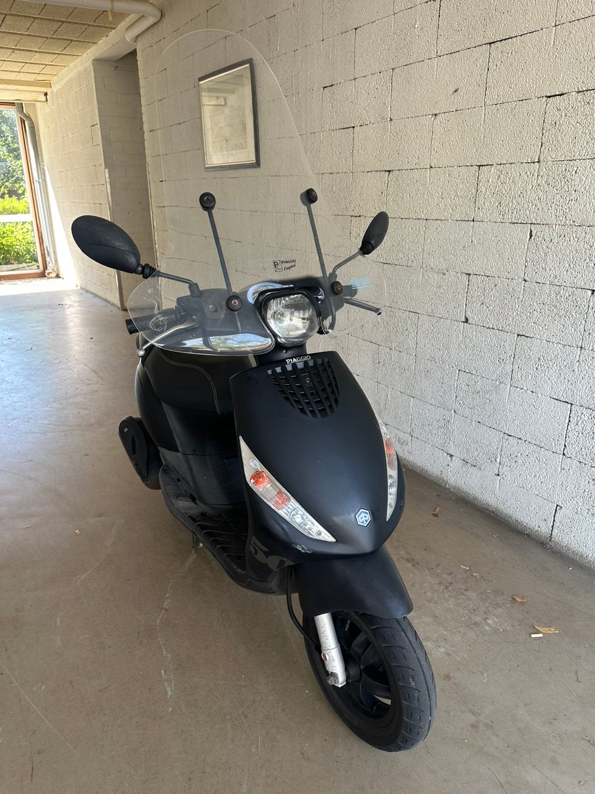 Piaggio Zip 2017 blauw kenteken, Ophalen, Gebruikt, Benzine, Zip