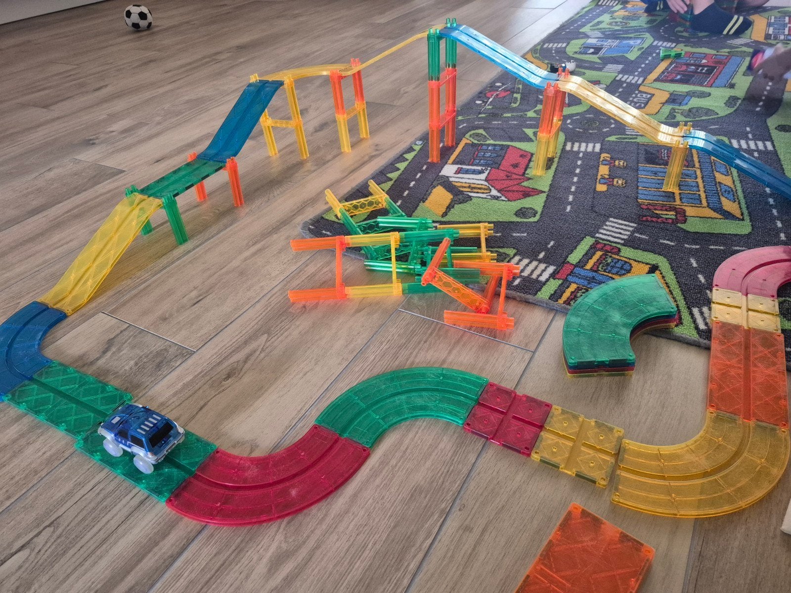 Coblo Magnetische Racebaan - Zelf te Bouwen, Overige merken, Racebaan, Zelf te bouwen, Ophalen of Verzenden