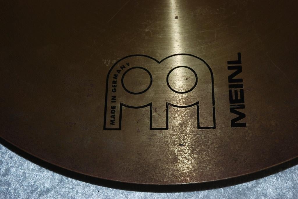 Meinl Meteor ride bekken brass 2019 gr 20 inch <25252414>, Gebruikt, ., Drums of Percussie, Ophalen of Verzenden