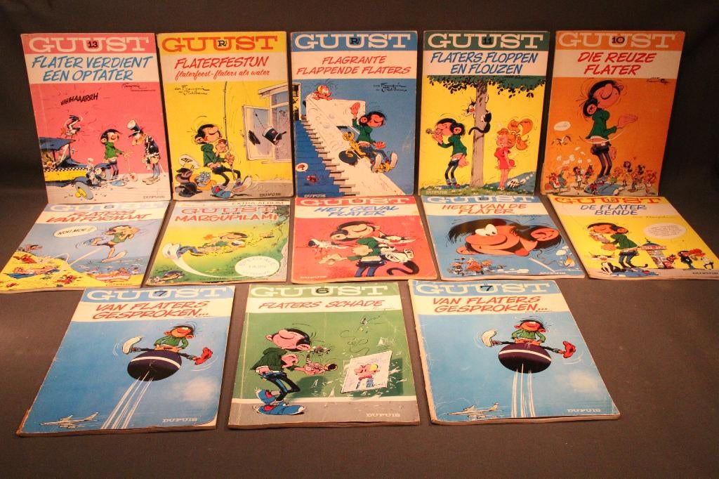 Guust Flater 13  losse nummers, Meerdere stripboeken, Ophalen of Verzenden, Gelezen