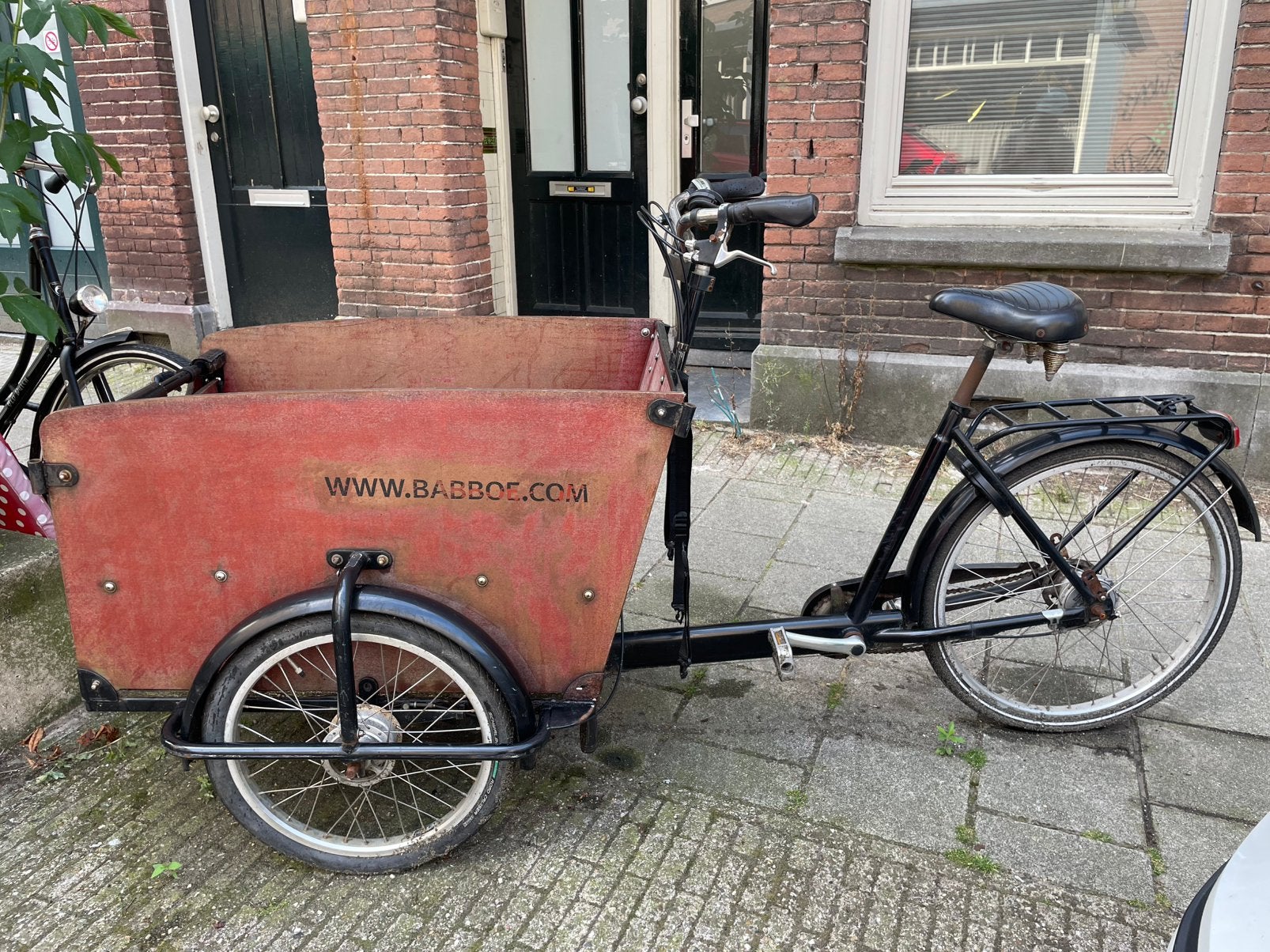 Bakfiets in de Pijp, Fietsen en Brommers, Fietsen | Bakfietsen, Ophalen, Gebruikt, 4 kinderen of meer, Overige merken