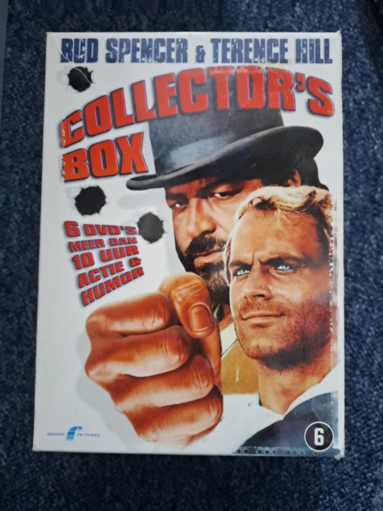 Bud Spencer & Terence Hill box (dvd), Cd's en Dvd's, Dvd's | Klassiekers, Ophalen of Verzenden, Zo goed als nieuw, Komedie