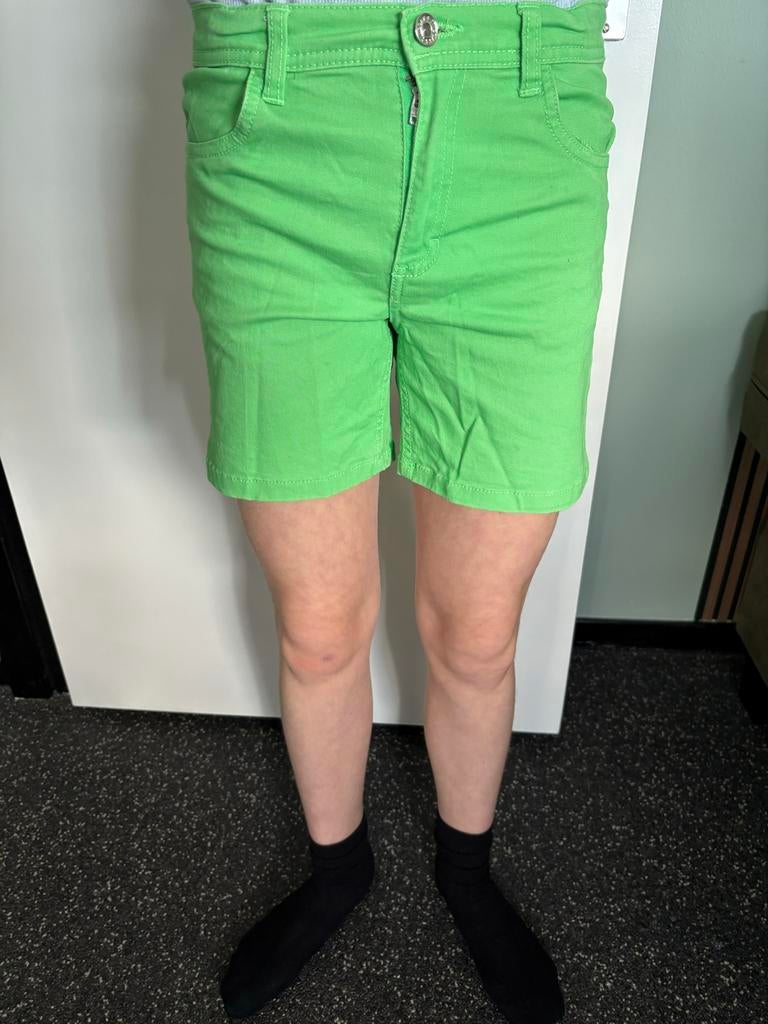 Korte groene broek TWODAY maat 158, Ophalen of Verzenden, Gebruikt, Jongen of Meisje, Broek