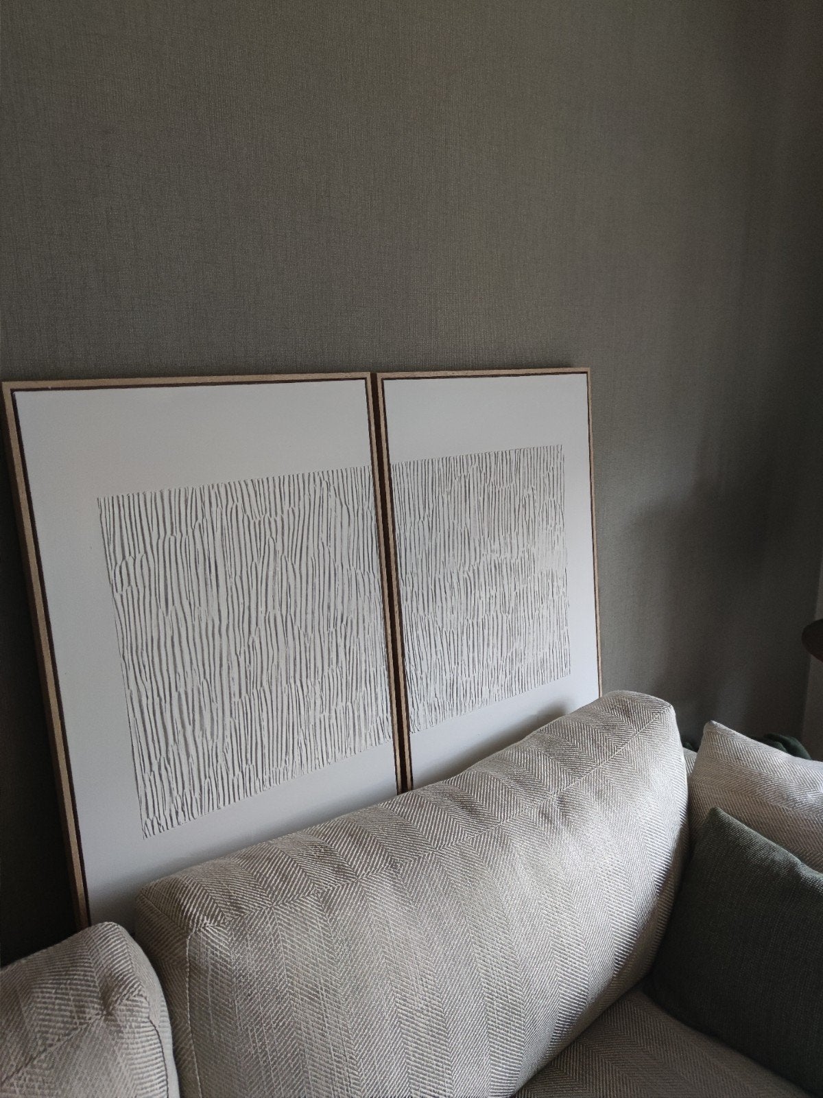 Textured art nieuw handgemaakt, Ophalen of Verzenden, Nieuw, Eenpersoons, Minder dan 150 cm