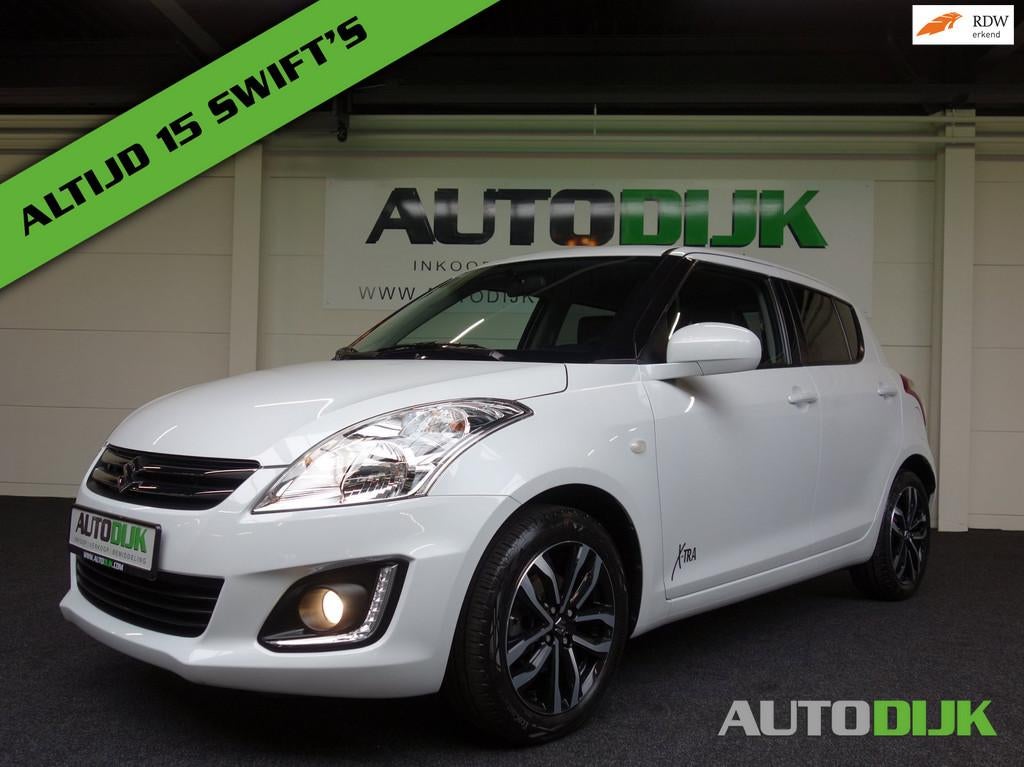 Suzuki SWIFT 1.2 Style X-tra Editie|Alcantara|Leer|*Carplay, Voorwielaandrijving, 94 pk, Gebruikt, 4 cilinders
