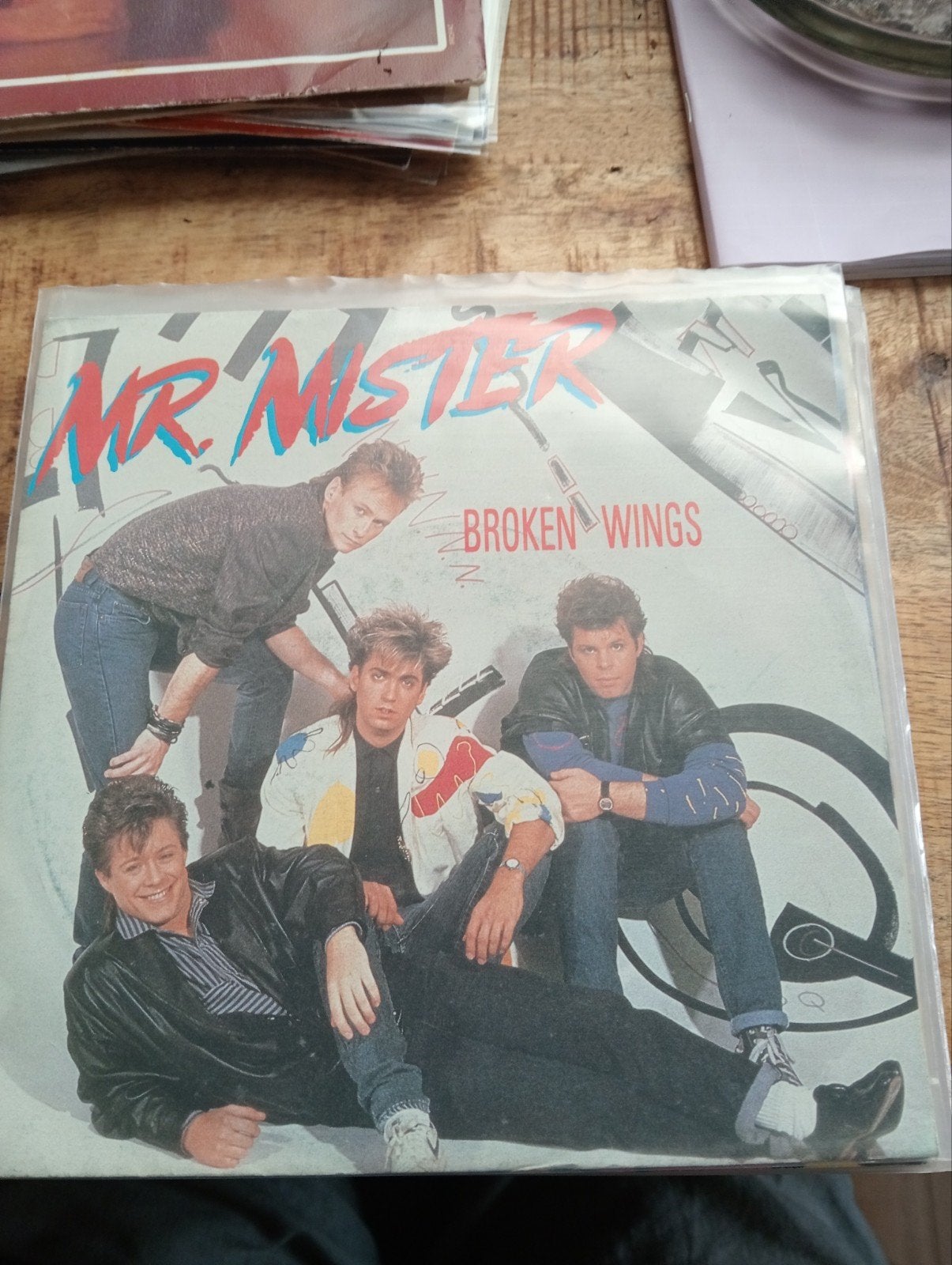 mr mister - broken wings, Ophalen of Verzenden, Zo goed als nieuw, Pop