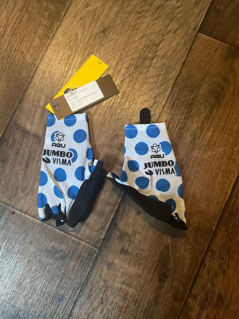 Team Jumbo Visma wielerhandschoenen maat XS, Fietsen en Brommers, Ophalen of Verzenden, Nieuw, XS, Handschoenen