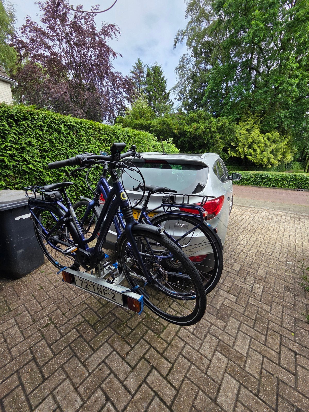 Fietsdrager Twinny Load SWING CK trekhaakfietsdrager, Ophalen, Gebruikt, Trekhaakdrager