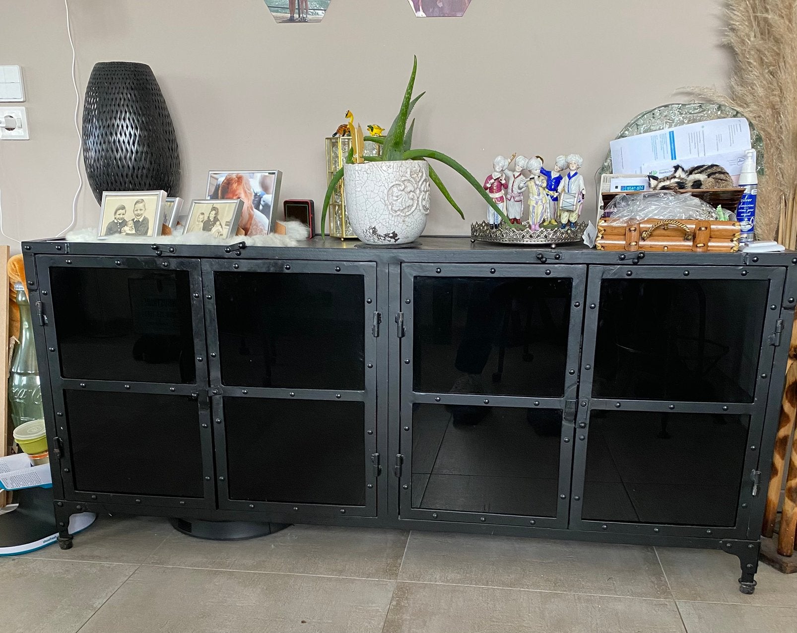 Leuke industriële metalen kast, Ophalen, Gebruikt, 150 tot 200 cm, Industriel