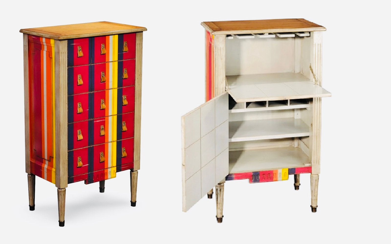 Grange Jacob Vintage Wine cabinet wijn kast bar kast, Huis en Inrichting, Ophalen, 5 tot 15 flessen, Zo goed als nieuw, 75 – 100