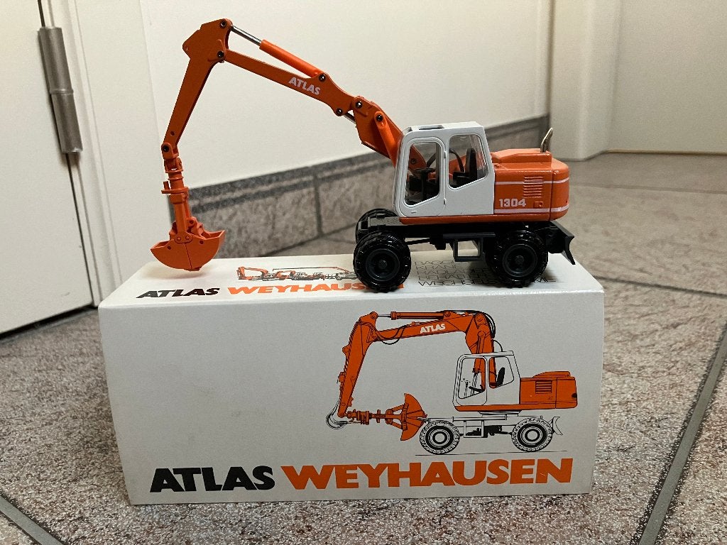 Atlas Weyhausen 1304 Graafmachine Model, Overige merken, 1:32 tot 1:50, Overige typen, Ophalen of Verzenden