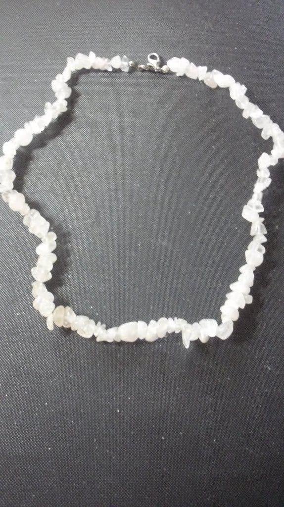 Rose Kwarts-Ketting, Verzenden, Zo goed als nieuw, Steen of Mineraal, Roze