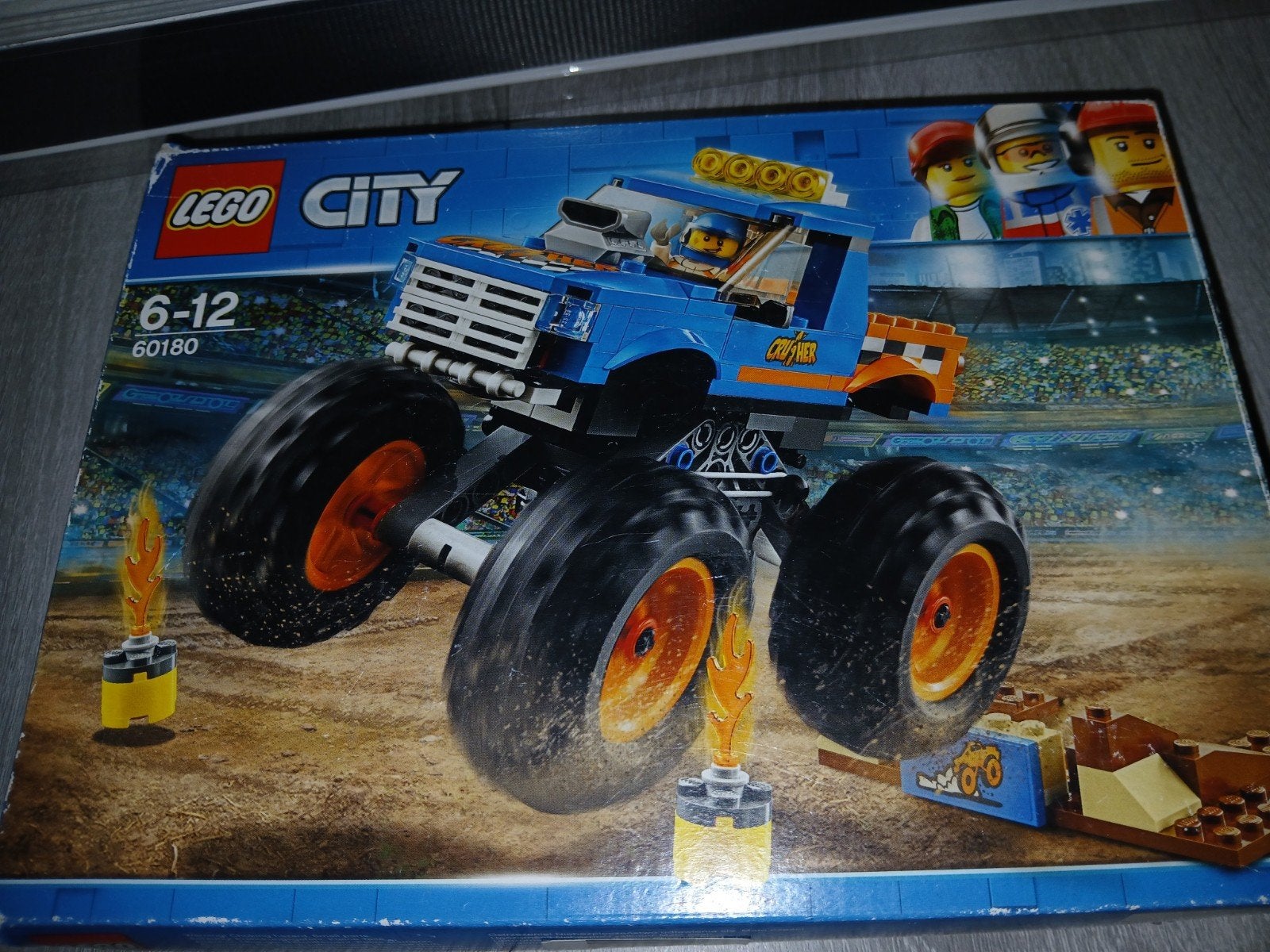 Lego City 60180 Monster Truck - Zeer goede staat, Lego, Ophalen of Verzenden, Complete set, City