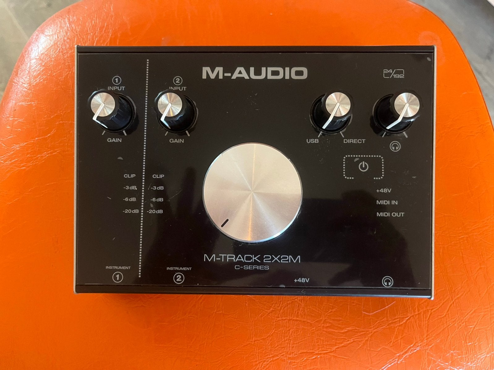 ⁠M-Audio M-Track 2X2M USB Audio & MIDI Interface⁠, Muziek en Instrumenten, Midi-apparatuur, Ophalen of Verzenden, Zo goed als nieuw