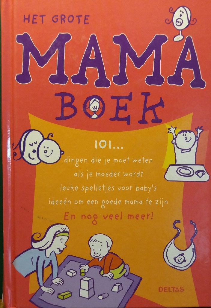Het grote mama boek ZGAN, Ophalen of Verzenden, Zo goed als nieuw, Zwangerschap en Bevalling