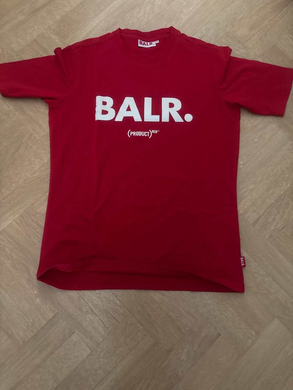 BALR. (PRODUCT)RED T-shirt - Rood, Ophalen of Verzenden, Zo goed als nieuw, Maat 48/50 (M), Rood