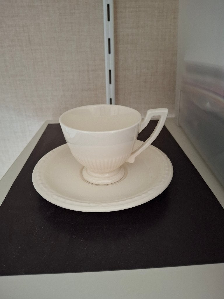 6 kop en schotels, Huis en Inrichting, Ophalen, Gebruikt, Vintage, Kop(pen) en/of Schotel(s)