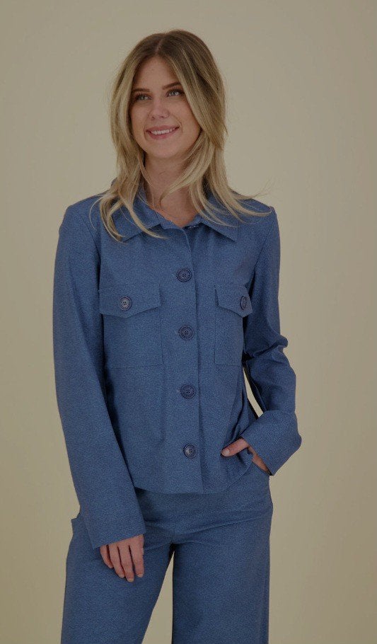 Claire denim jacket Studio Anneloes, L., Studio Anneloes, Blauw, Maat 42/44 (L), Ophalen of Verzenden