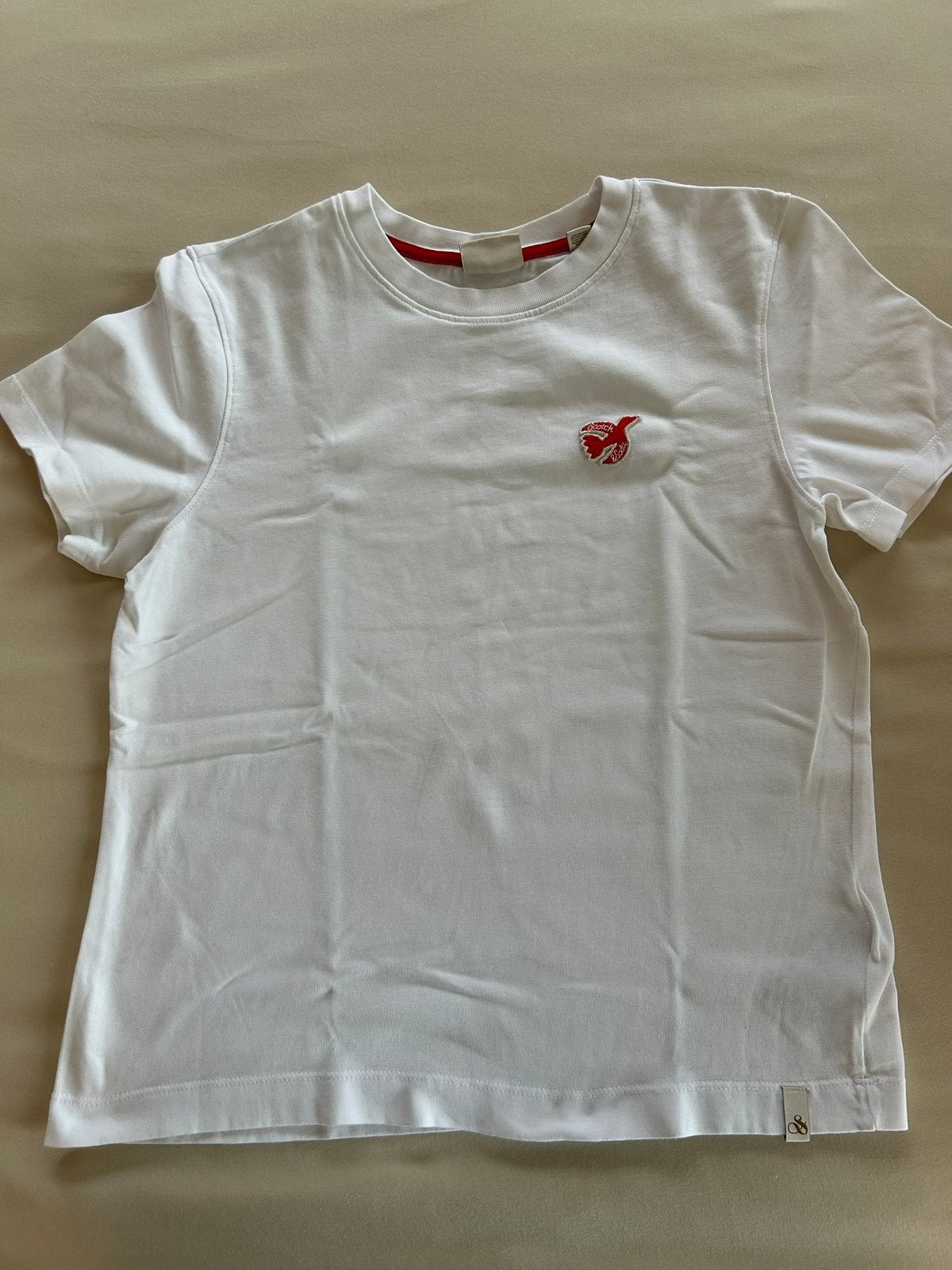 Scotch en soda shirt wit, Wit, Ophalen of Verzenden, Zo goed als nieuw, Korte mouw
