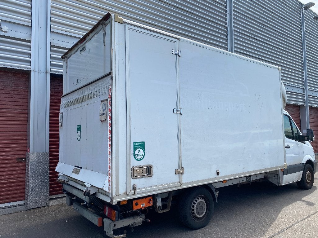 Losse Meubelbak Sprinter + D-Hollandia Laadklep 750KG, Ophalen, Gebruikt, Mercedes-Benz, Achterklep