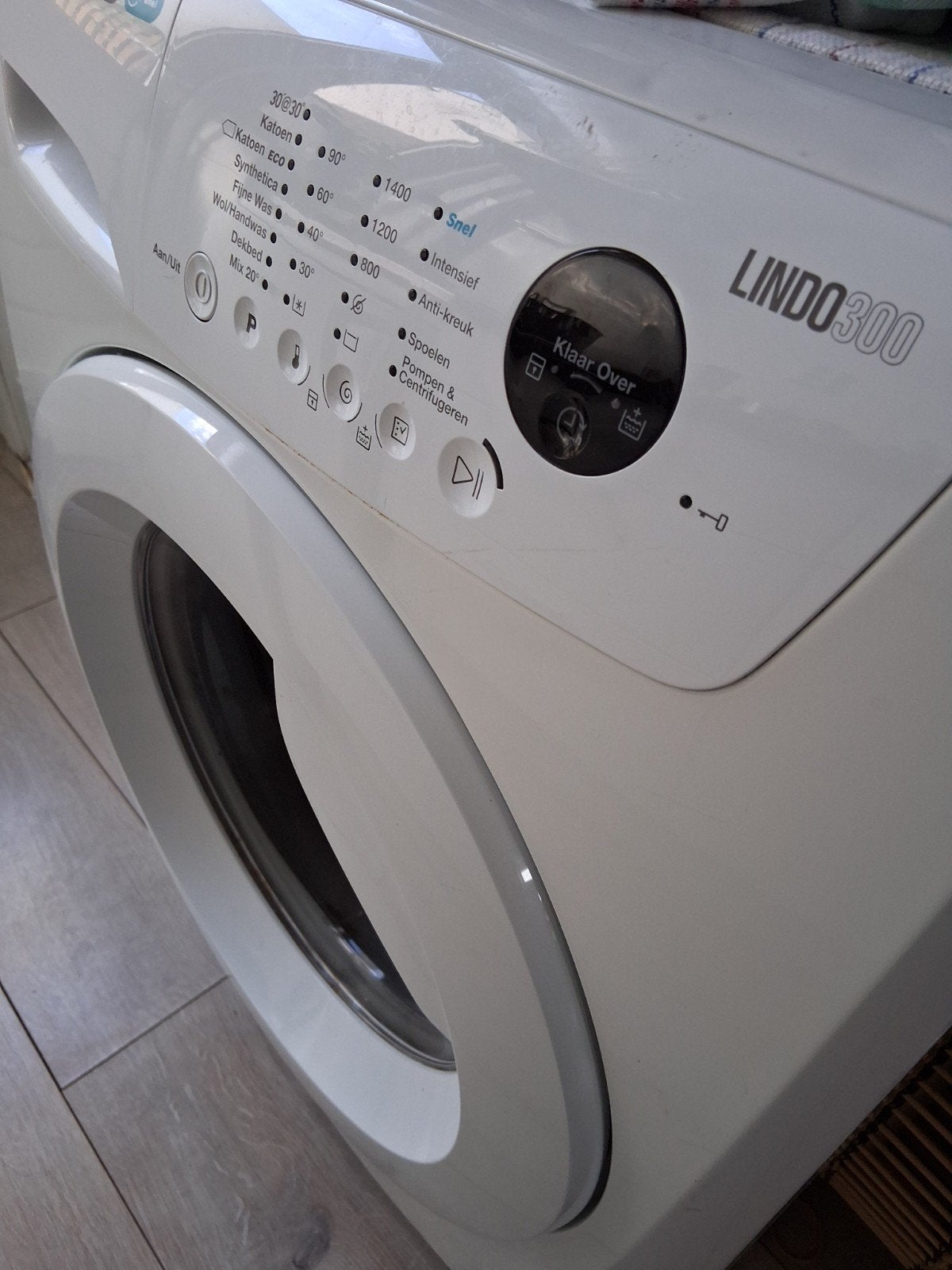 Zanussi Lindo 300 Wasmachine 8kg - Gebruikt maar werkend, Witgoed en Apparatuur, Wasmachines, Ophalen, 1200 tot 1600 toeren, Gebruikt