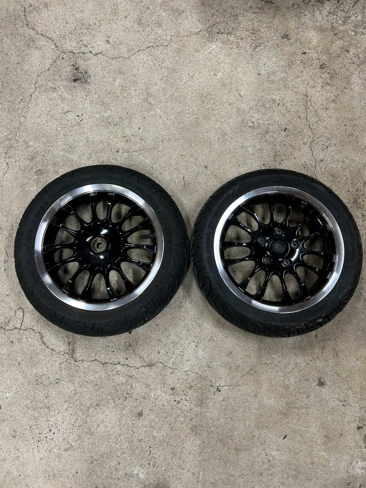 Vespa sprint kleine trommel velgenset, Motoren, Ophalen of Verzenden