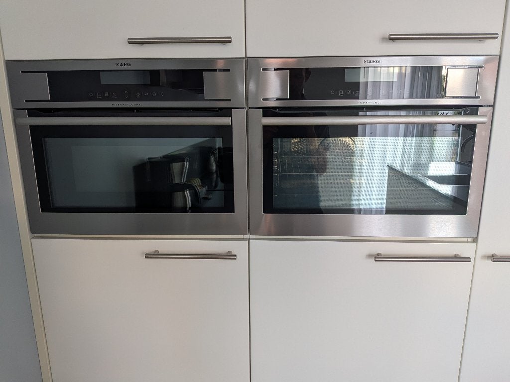 AEG - Combi-oven en stoomoven, Ophalen, Minder dan 45 cm, Gebruikt, AEG
