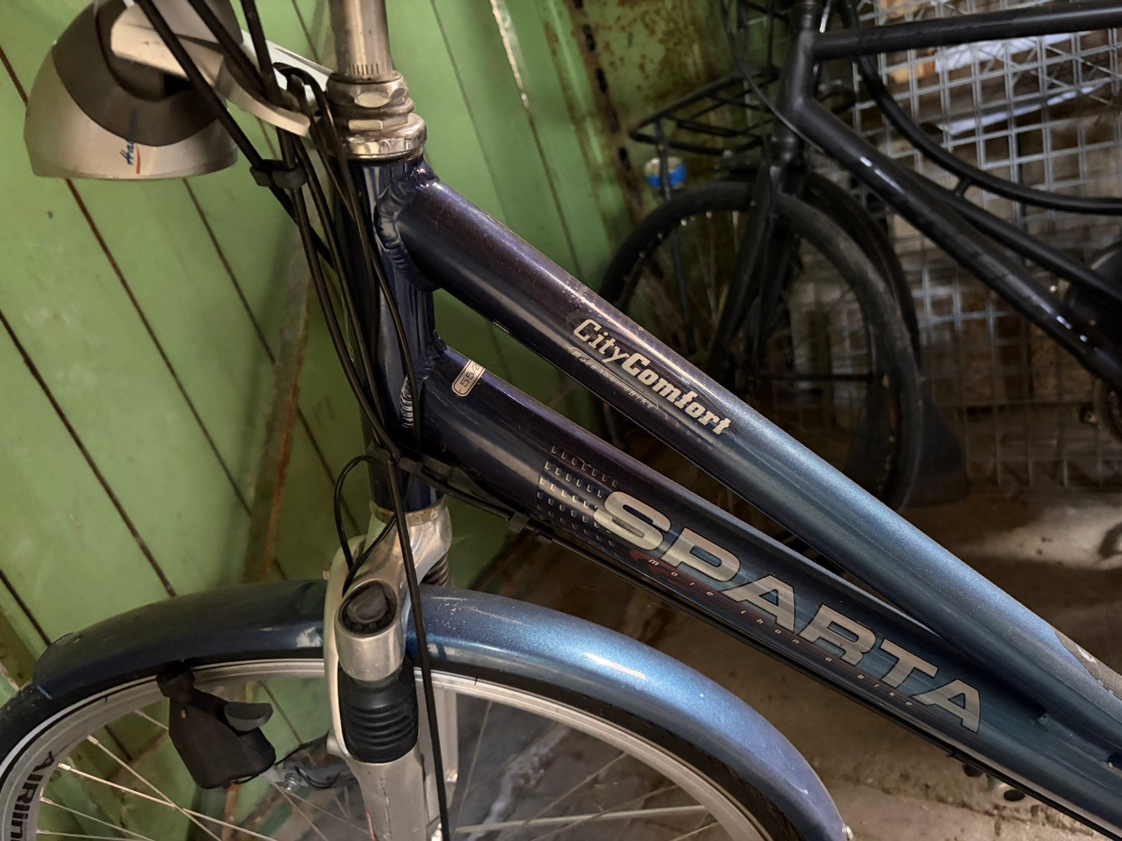 Stadsfiets sparta, Ophalen, Gebruikt