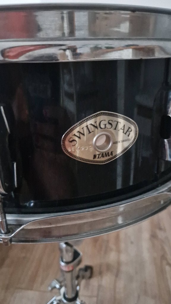 Tama Swingstar snare drum met standaard, Ophalen, Gebruikt, Tama