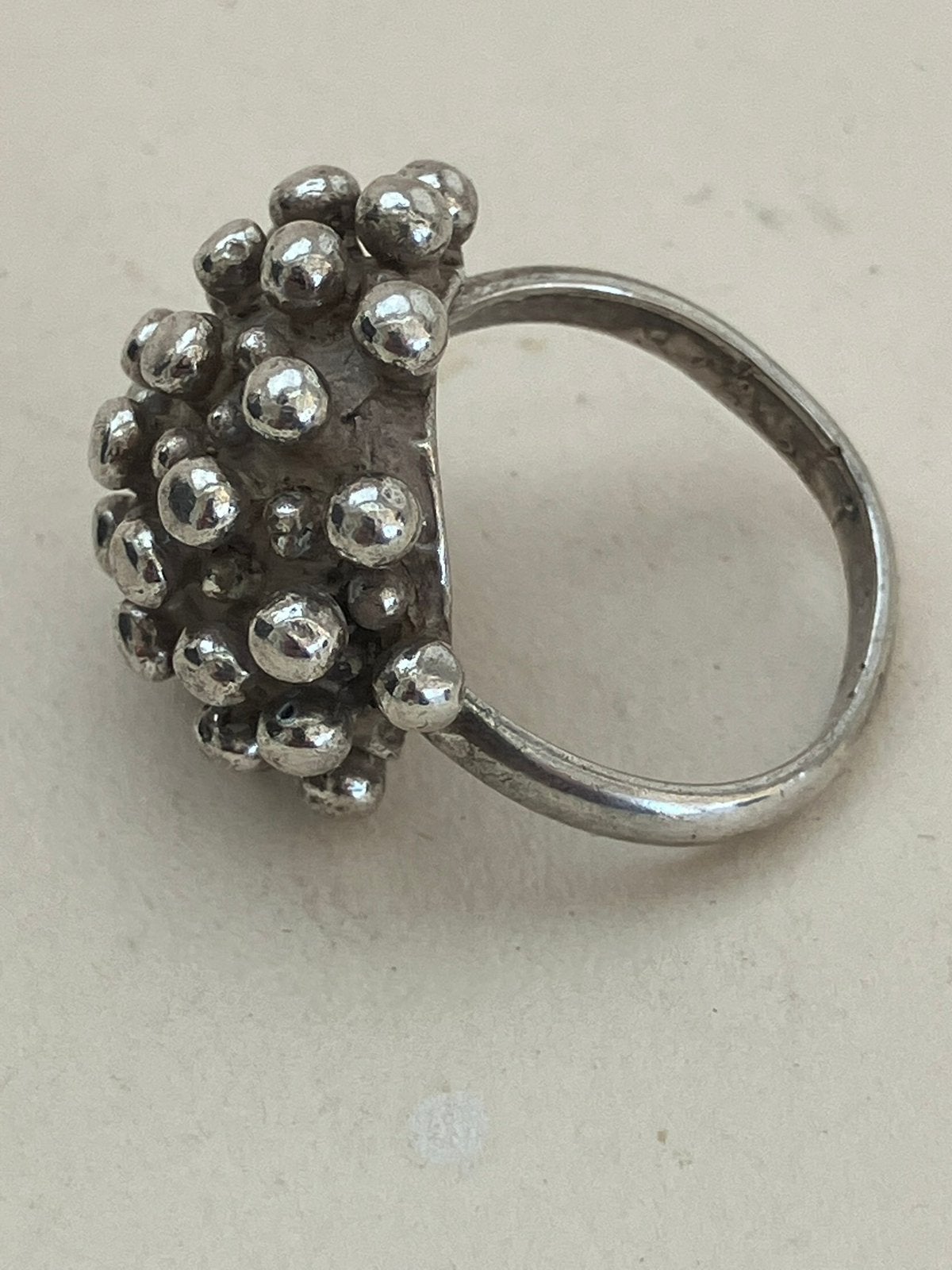 Sputnik ring uit de sixties, Ophalen of Verzenden, Zo goed als nieuw, 17 tot 18, Dame