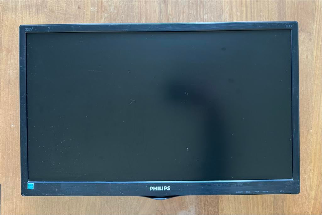 Philips 223V5L 21.5 inch Full HD Monitor (zonder voet), Ophalen, Full HD, LED, 60 Hz of minder
