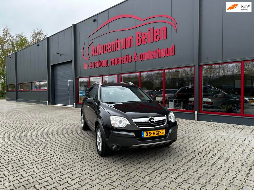 Opel Antara 3.2 V6 Cosmo / Automaat /Trekhaak / Leder / Stoe, Automaat, 3195 cc, 2000 kg, Zwart