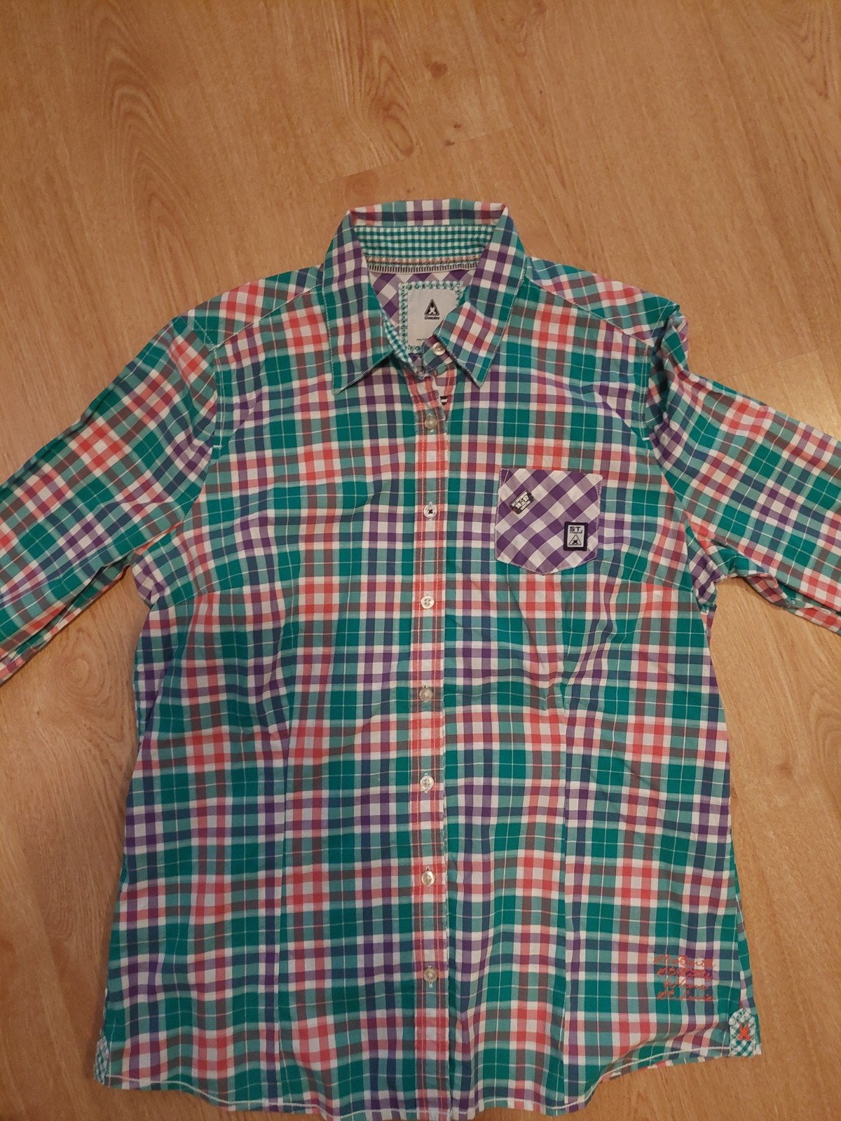 Geruite Blouse met Lange Mouwen, Maat 38/40 (M), Gaastra, Meerkleurig, Ophalen of Verzenden