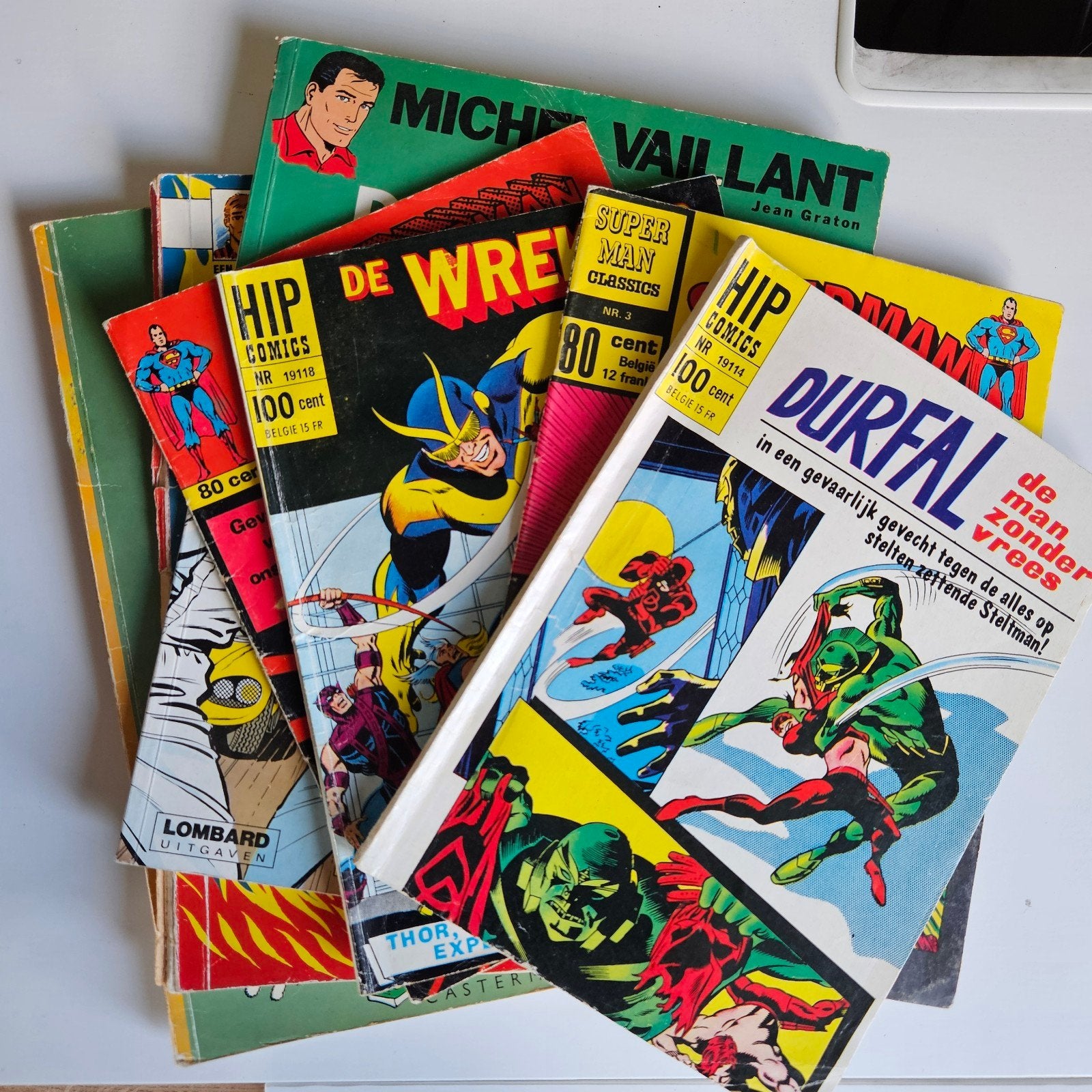 verzameling oude stripboeken, Boeken, Meerdere comics, Ophalen of Verzenden, Gelezen, Europa