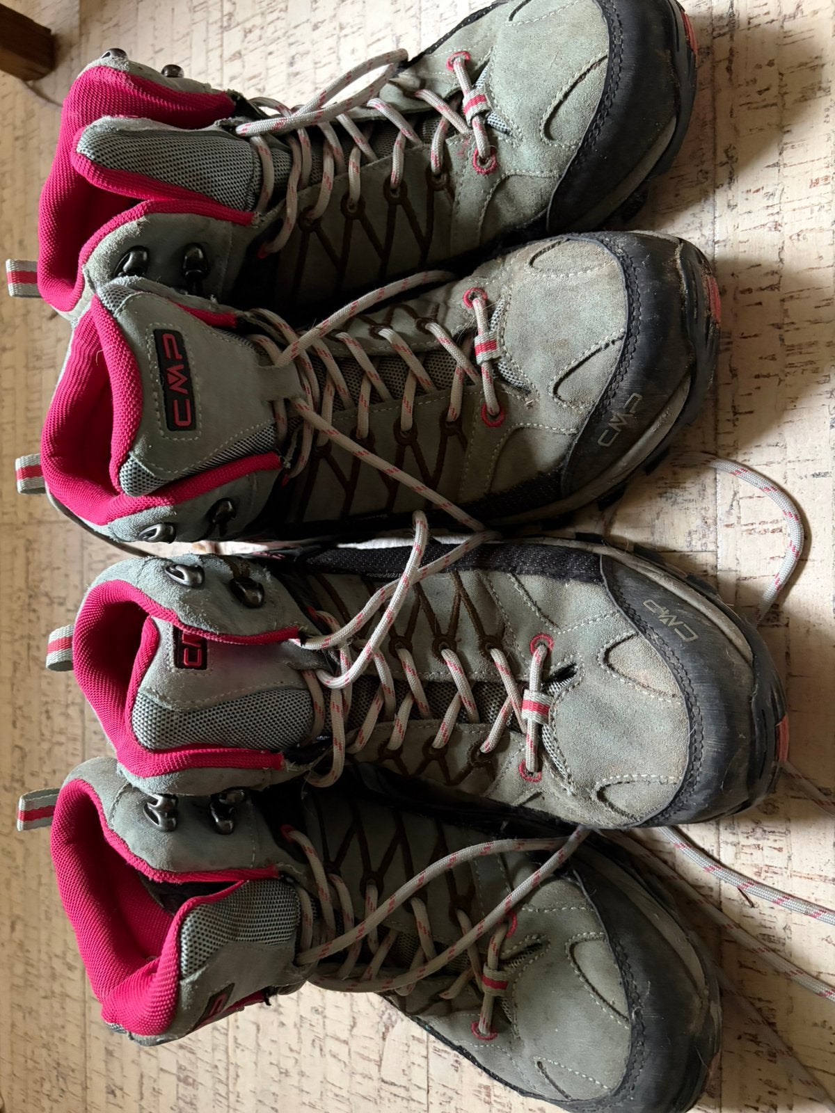 CMP hoge wandelschoenen/bergschoenen | 2 paar, Verzenden, Gebruikt, Schoenen